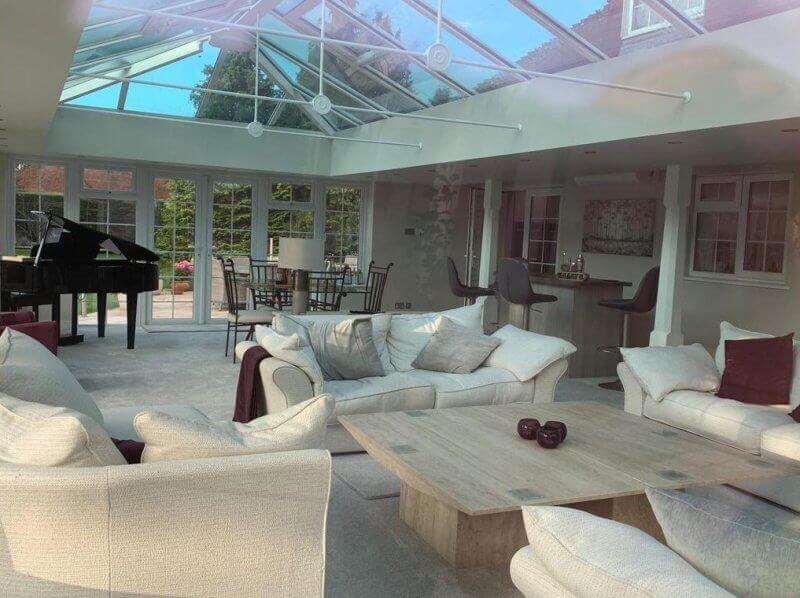 Award winning orangery installation